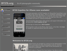 Tablet Screenshot of btzs.org
